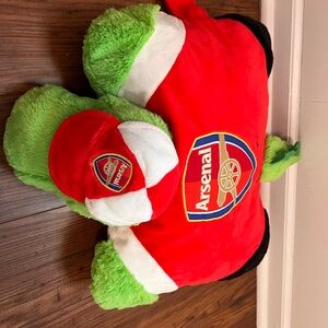 Arsenal Large Gunnersaurus Red and Green Pillow Pet